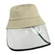 thumbnail image 2 of Sombrero de anti-saliva , cubierta de protección facial, sombrero para exteriores, sombrero de cubierta a prueba d Beige, 2 of 6