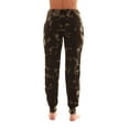 thumbnail image 3 of Just Love Loop Terry Tie Dye Jogger Pants for Women (Terry Fabric Tie Dye Black Grey, Medium), 3 of 3