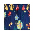 thumbnail image 6 of Girls Dress Flower Print Hanky Hem With Necklace 14, 6 of 6