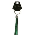 thumbnail image 3 of Bling Green Rhinestone Accented Lanyard With Silver-Tone Split-Ring Key Chain, 3 of 3
