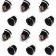 thumbnail image 1 of HUGFEGWE 20Pcs 5.5mmx2.1mm 3 Pin Female DC Power Jack Socket Female Panel Mount Connector CJB91-112453, 1 of 8