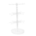 thumbnail image 1 of Soporte giratorio para exhibición de joyas, soporte para pulseras, torre para pendientes, soporte giratorio colgante. 3 niveles claros, 1 of 9