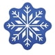 thumbnail image 2 of pstuiky Alfombra de invierno con copos de nieve|67 cm (26,4 pulgadas)|tapete de entrada navideño con copos de nieve|antideslizante y lavable, 2 of 7