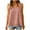 Pink, variant on DxhmoneyHX Womens Tank Tops Summer Loose Fit Sleeveless Boho Blouse Casual Crewneck Lace Strap Camisole Shirts