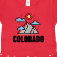 thumbnail image 3 of Inktastic Colorado Mountains and Clouds Gift Baby Girl Dress, 3 of 4