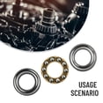 thumbnail image 3 of MYG High Quality Thrust Ball Bearing Bearing 1 Pcs Flat Steel High Precision, 3 of 10