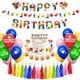 thumbnail image 1 of Kit de globos de látex con accesorios para fiesta de cumpleaños, 63 globos, 1 of 3
