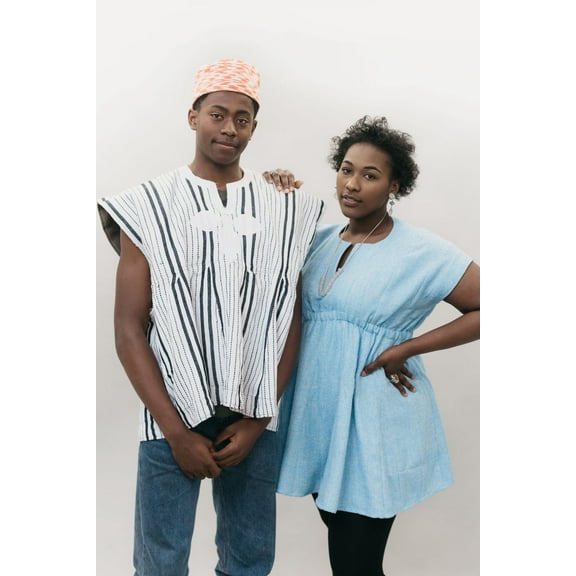 Folkwear #158 Ghanaian Smock Top Shirt African Sewing Pattern (Pattern Only) folkwear158