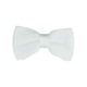 thumbnail image 1 of INSPIRE CHIC Corbatas de moño preatadas para hombres con correa ajustable, color sólido, corbata de punto blanca, 1 of 5