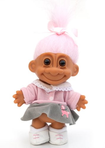 troll doll pink hair