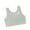 Army Green, variant on Girls Bras 10-12 Years Old Sport Training Bra Seamless Racerback Soft and Comfortable Underwear Camisole Wireless Cotton Crop Tops Bralettes Army Green 9-13 Years