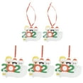 thumbnail image 4 of Decoraciones Navideñas Colgante De árbol De Navidad, Con Anillo De Cinta Adorno De Navidad, Para árbol De Navidad Hogar Clave De Bricolaje Amonsee No, 4 of 7