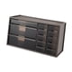thumbnail image 1 of Estuche de almacenamiento de maquillaje Organizador de almacenamiento de maquillaje con 13 cajones Profesional Fácil Marrón, 1 of 9