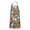 Halloween Ghost Pumpkin, variant on Halloween Ghost Silhouette Apron-Garden Aprons for Women with Pockets-Cotton Linen Waterproof Kitchen Cooking Gardening Aprons Adjustable for Kitchen,Cooking,BBQ and Salon 32"x27"