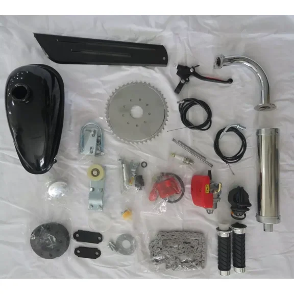 CDH 2 Stroke Motor Complete Spare Parts Set for YD85cc, Excluding Motor, Motorized Bike Motor Spare