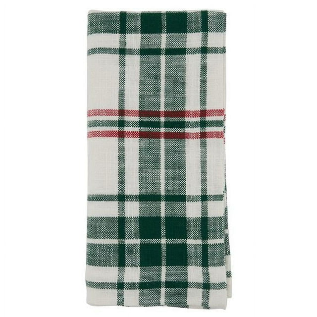 SARO 541.WG20S Cloth Table Napkins with Plaid Design - Set of 4