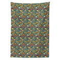 thumbnail image 3 of Ambesonne Mushroom Tablecloth Rectangular Table Cover, Picnic in Forest Pattern, 60"x90", Multicolor, 3 of 4