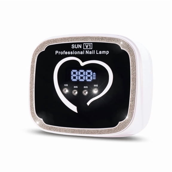 108W Rechargeable Nail Lamp - 36 LED Cordless Nail Dryer for Gel Polish, Portable Fast Curing Light with Timer, Professional Manicure Machine for Home & Travel Use