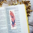 thumbnail image 5 of 6 Set Bookmark Cross Stitch Kits Stitch Bookmark Cross Stitch Kits with Instructions Feather Pattern Punch Needle Kit, 5 of 9