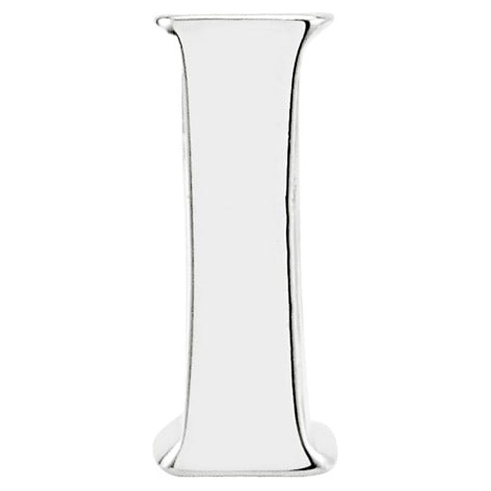 925 Sterling Silver Reflections Letter I Bead; for Adults and Teens; for Women and Men