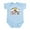 Sky Blue, variant on CafePress - Somebody In Colombia Infant Creeper - Baby Light Bodysuit, Size Newborn - 24 Months
