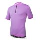 thumbnail image 3 of Maillot de ciclismo con media cremallera para hombre y mujer, camiseta de ciclismo, ropa de ciclismo de manga corta para montaña, carretera, descenso, verano, color naranja, 3 of 5
