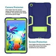 thumbnail image 2 of Case for LG G Pad 5 10.1 inch , Mignova Hybrid Shockproof Rugged Anti-Impact Protection Cover Built in Kickstand for LG G Pad 5 10.1 inch 2019 Released(Navy+Green), 2 of 6