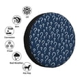thumbnail image 4 of Gukieu Question Marks Print Car Tire Cover, Adjustable Waterproof and Dustproof Tire Protection Cover, Suitable for SUV, Truck, Van-14 inch, 4 of 6