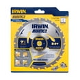 thumbnail image 2 of IRWIN HANSON, Marathon Portable Corded, Circular Saw Blade, 14030, 7-1/4-Inch 24 Tooth, 2 of 2