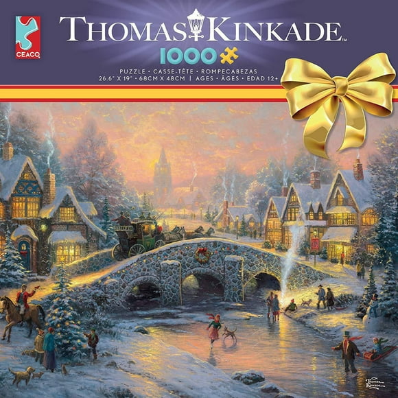 Ceaco: Thomas Kinkade - Spirit Of Christmas Jigsaw Puzzle (1000 pc)