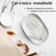 thumbnail image 3 of Jabonera de Cerámica, Jabonera de Mármol Antideslizante, Porta Jabon de Baño, Adecuado para Baño, Ducha, Cocina, Viajes, 3 of 4