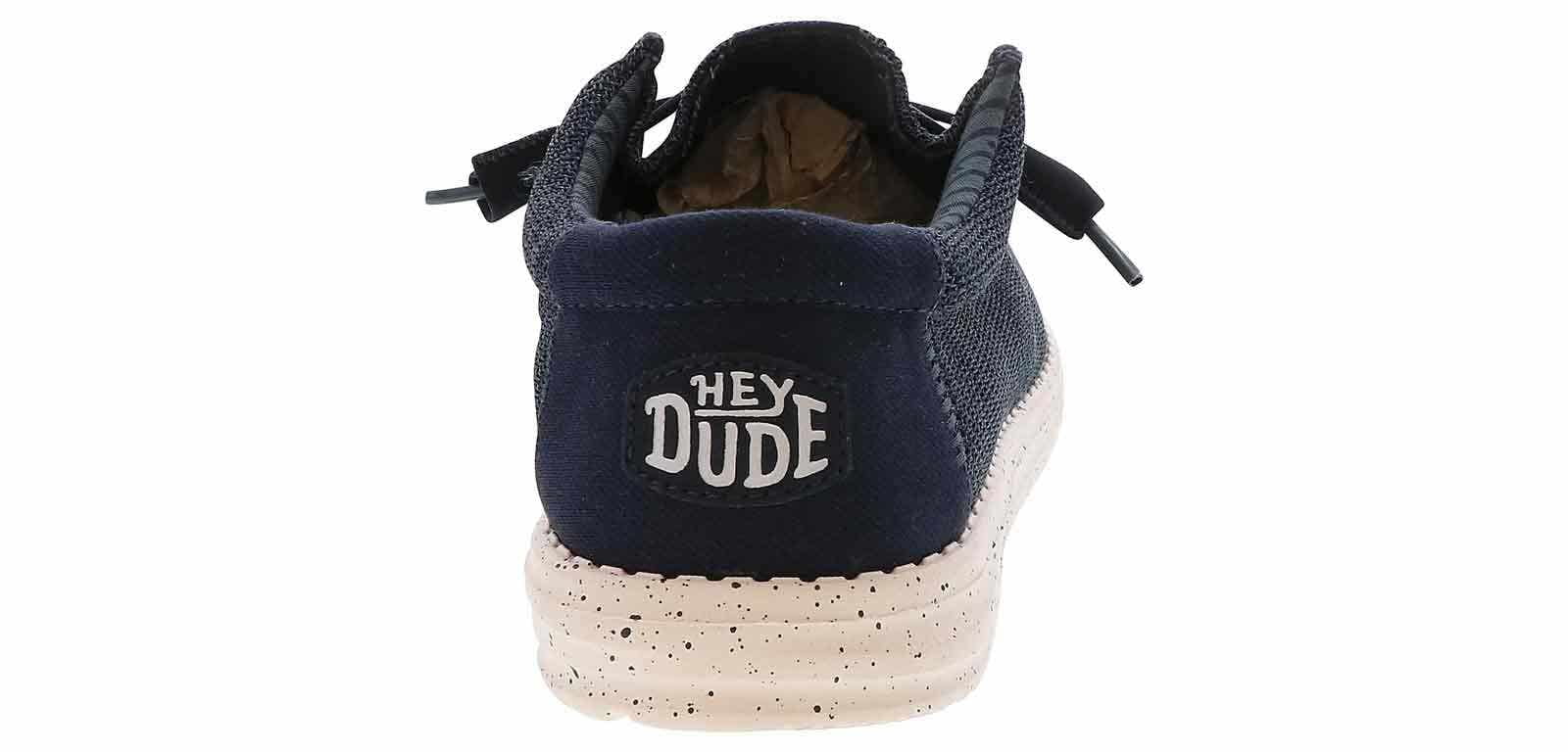 Hey Dude Wally Stretch Sox bootschoenen donkerblauw