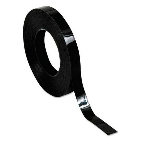 Graphic Chart Tapes, 1" Core, 0.25" X 27 Ft, Matte Black | Bundle of 2 Rolls
