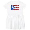 thumbnail image 3 of Inktastic Puerto Rico Flag in Text Girls Toddler Dress, 3 of 5