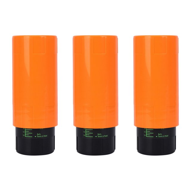 3X Tenis Ball Saver - Mantenga Las Pelotas de Tenis Frescas Y Rebotando Nueva Naranja