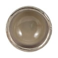 thumbnail image 6 of Sagebrook Home Glass, 15"D Bowl With Silver Base, Taupe Nickel, Round, 9"H, Solid Color, 6 of 9