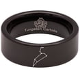 thumbnail image 5 of Leo Constellation Tungsten Carbide Ring, 5 of 9