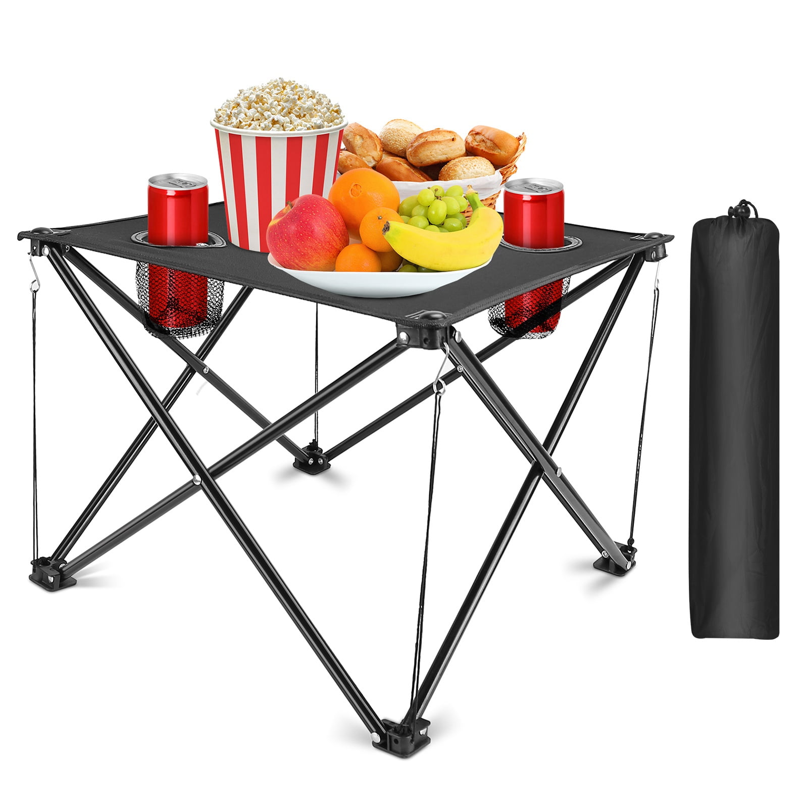 Small Folding Camping Table, HeavyDuty Portable Camping Folding Table