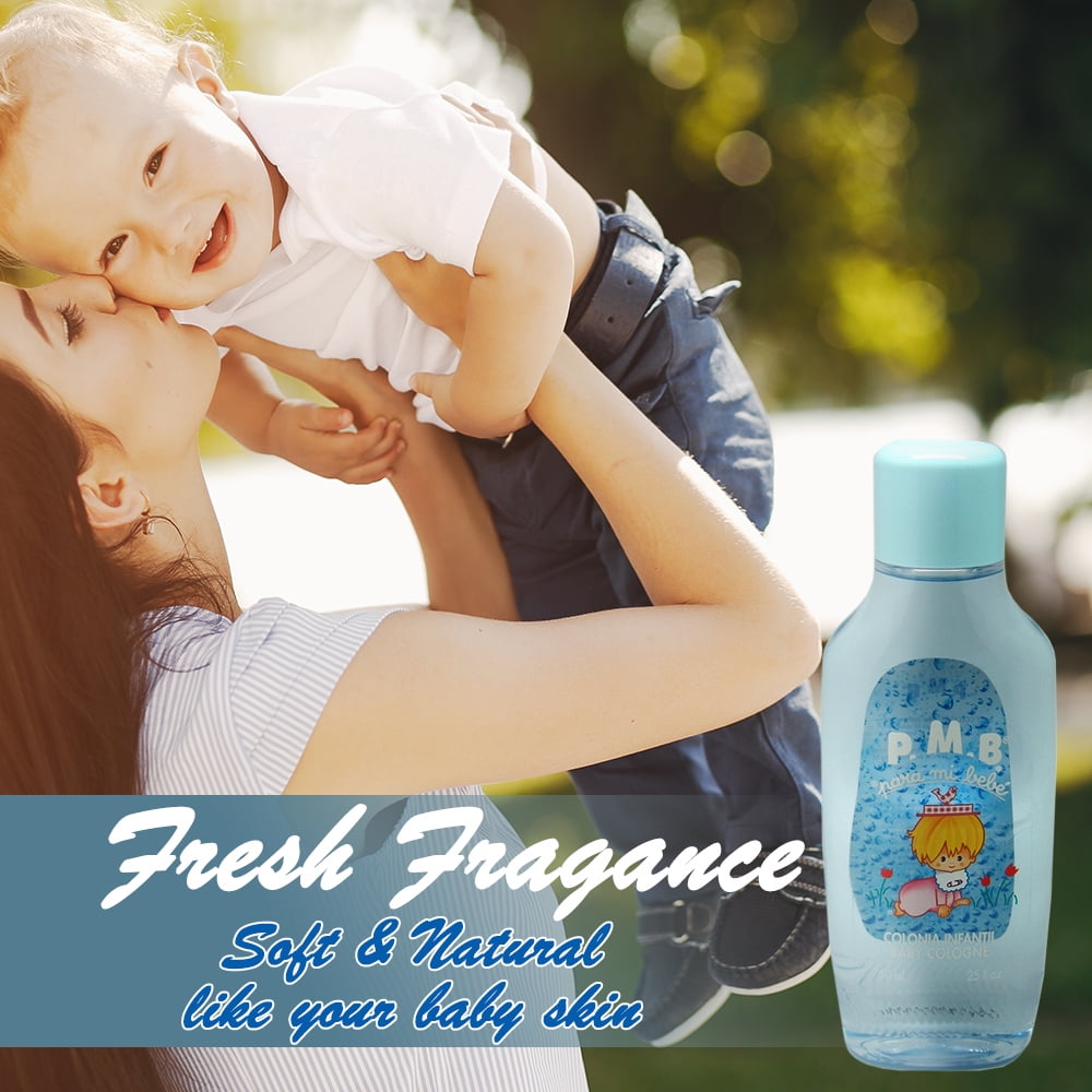 Para Mi Bebe Baby Cologne. Original Scent. Alcohol Free. Gentle and Fresh Fragance for Your Baby. 25 fl.oz. Pack of 4
