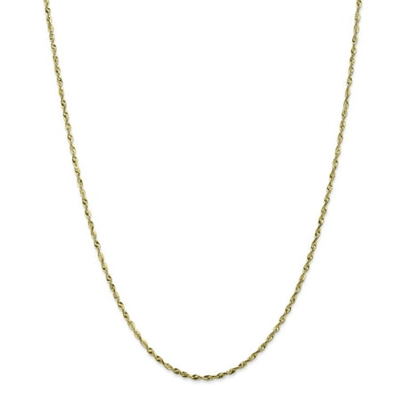 Pendant Handmade Shell Pendant - 10k Yellow Gold 1.8mm Lite Link Rope Chain Necklace 18 Inch Pendant Charm Handmade Gifts For Women For Her