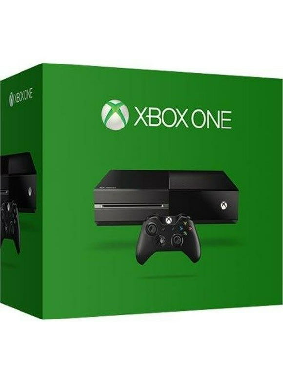 Restored Xbox One 500GB Gaming Console - MATTE BLACK EDITION (Refurbished)
