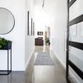 thumbnail image 6 of Washable Skid-Resistant Runner Rug Geometric Grey 24" x 60", 6 of 9