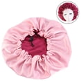 thumbnail image 6 of New Double\-Sided Sleeping Hat Polyester Adjustable Nightcap Home Girls Sleep Tool Red, 6 of 9