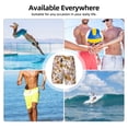 thumbnail image 6 of Uemuo Sunflowers And Butterflies Pattern Mens Swim Trunks Quick Dry Board Shorts with Mesh Lining, Stretch Beach Shorts Quick Dry No-Chafing Board Shorts-Large, 6 of 9