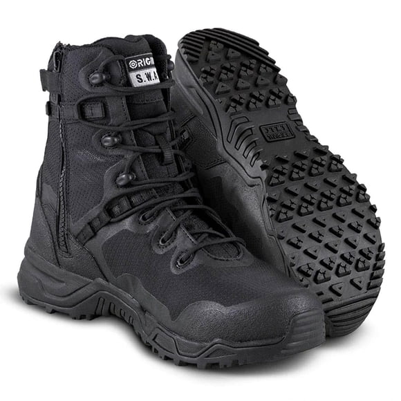 Bota Original S.W.A.T. Alpha Fury 20 cm Negra Talla 10