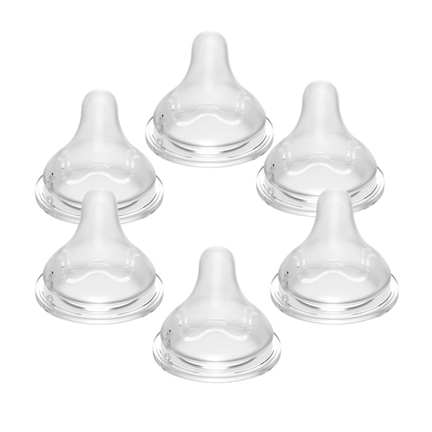 Tetinas para Biberón Baby Cathill Compatibles con Lansinoh Flujo Lento Talla S