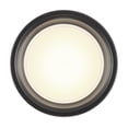 thumbnail image 3 of Access Lighting Dual Voltage LED Flush Mount in Black Color, 3 of 6