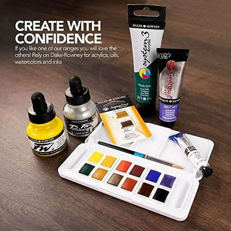 Daler-Rowney FW Acrylic Water-Resistant Artist Ink 1 oz Brilliant Yellow