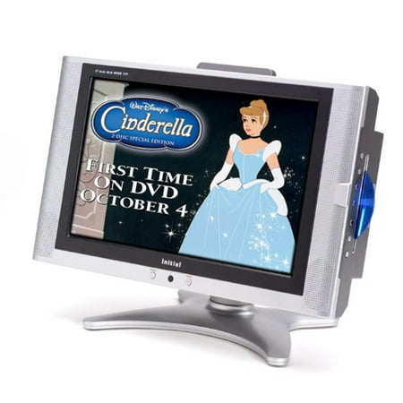 Initial 17.1" Widescreen LCD HDTV Monitor w/ Built-In DVD Player