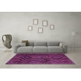 thumbnail image 3 of Ahgly Company Indoor Square Southwestern Purple Country Area Rugs, 6' Square, 3 of 4